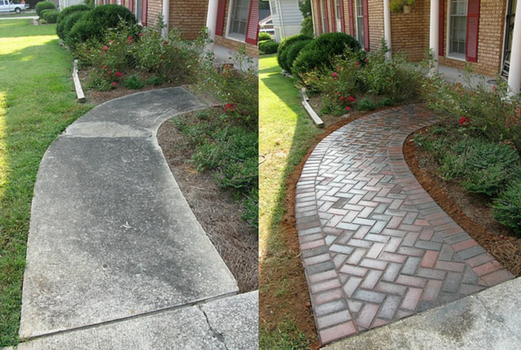 Concrete Vs. Pavers