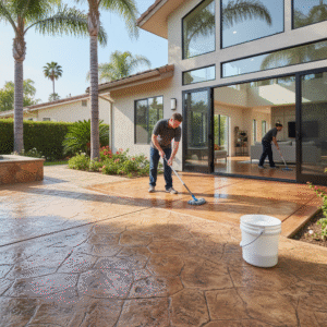 decorative concrete orange ca