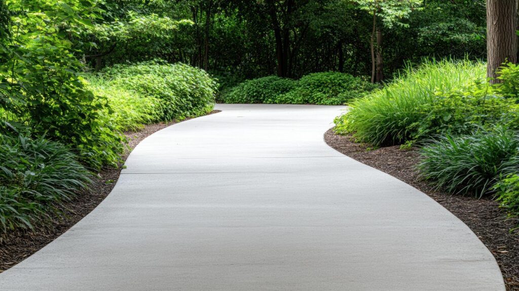 concrete walkway orange ca