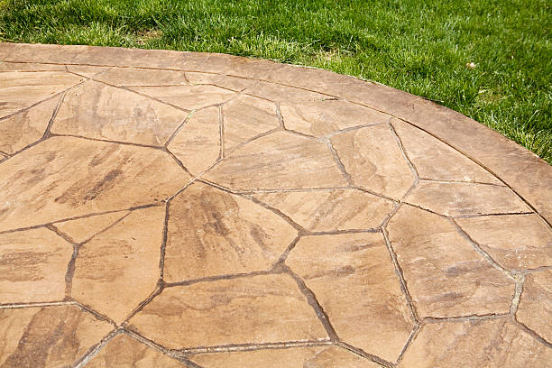 stamped concrete orange ca